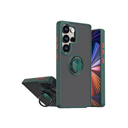 Galaxy S26 Ultra Montreal Y�z�kl� Silikon Kapak - Ye�il