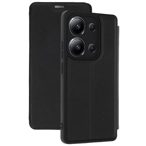 Redmi 15C 4G Flip Cover - Siyah