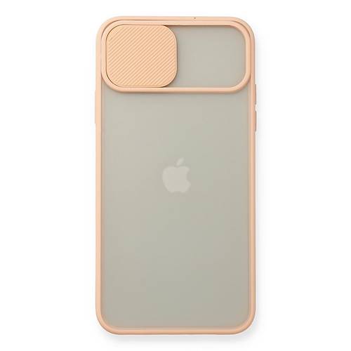 iPhone 11 Pro Max K�l�f Palm Buzlu Kamera S�rg�l� Silikon - Pembe