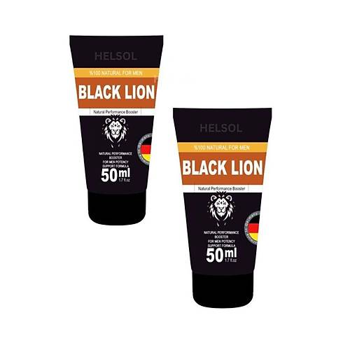 Black Lion Gel 5x Erkeklere �zel Sertle�me Jeli X 2 Adet