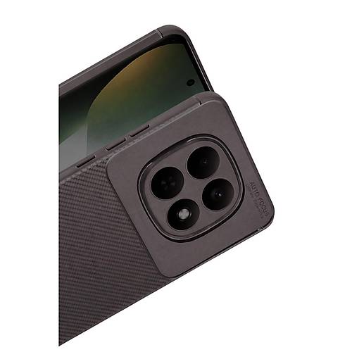 Redmi Note 15 Pro 5G Auto Focus Karbon Kapak - Gri