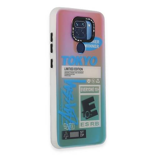 Redmi Note 9 K�l�f Estoril Desenli Kapak - Estoril - 1