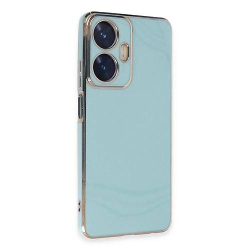 Realme C55 K�l�f Volet Silikon - A��k Ye�il