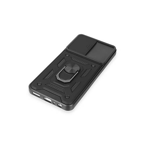 Galaxy M14 5G K�l�f Pars Lens Y�z�kl� Silikon - Siyah