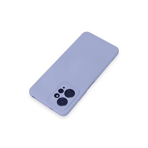 Redmi Note 12 4G K�l�f Nano i�i Kadife Silikon - Lila