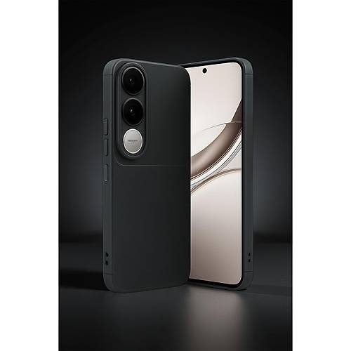 V50 Lite 4G Auto Focus Karbon Kapak - Siyah