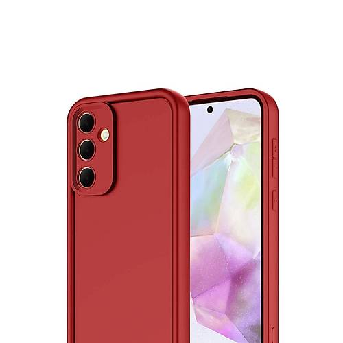 Galaxy A17 5G Viera Silikon - K�rm�z�