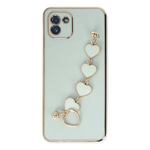 Galaxy A03 K�l�f Esila Silikon - Su Ye�ili