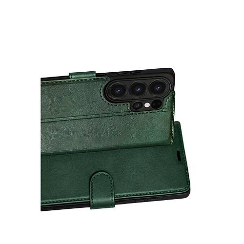 Galaxy S26 Ultra Trend S Plus Kapakl� K�l�f - Ye�il