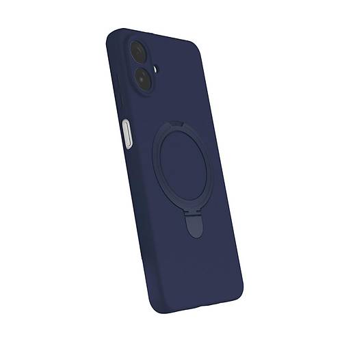 Galaxy A07 4G Regal Magsafe Standl� Kapak - Lacivert