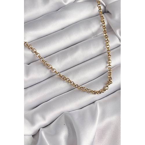 316L �elik Gold Renk Kad�n Kolye