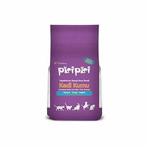 Pudra Kokulu Topaklanan Bentonit Kal�n Taneli Kedi Kumu 10 Kg