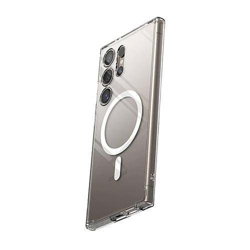 Galaxy S24 Ultra K�l�f Magneticsafe �effaf Silikon - �effaf