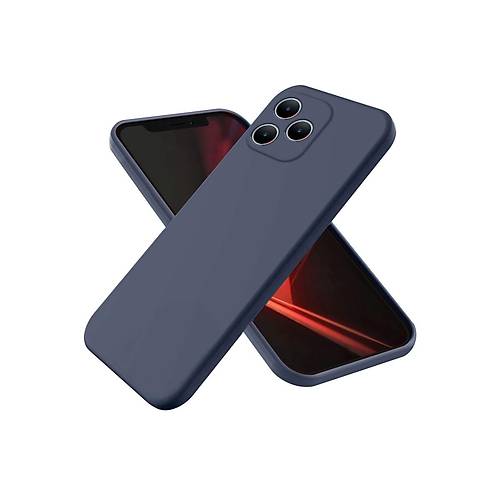 Realme Note 50 4G K�l�f First Silikon - Lacivert