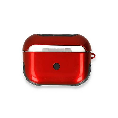 Airpods Pro (1.nesil) 3in1 K�l�f - K�rm�z�