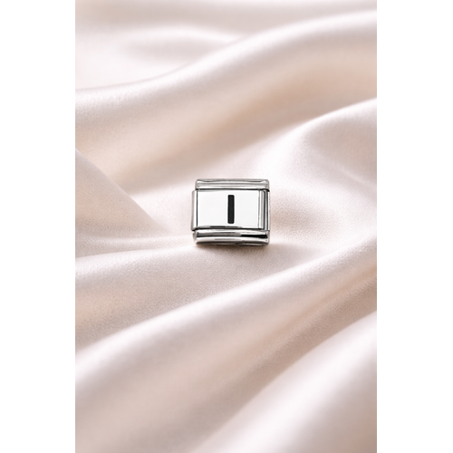 I Harf Charm | �elik Bileklik Aksesuar� | Ki�iye �zel Harf Mod�l� | Minimal & Zarif