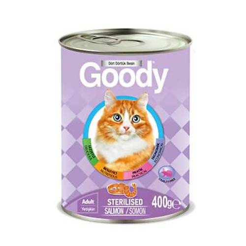 Somonlu K�s�rla�t�r�lm�� Kedi Konservesi 400 Gr