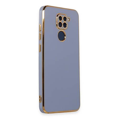 Redmi Note 9 K�l�f Volet Silikon - Mavi