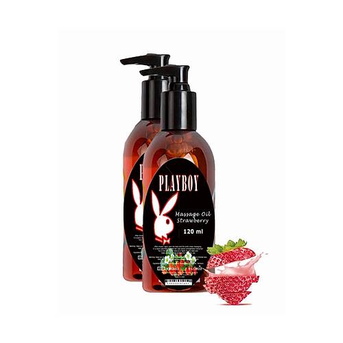 �ilek Aromal� V�cut Masaj Ya�� 120ml Strawberry Flavored Massage Oil 2 Adet