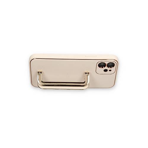 iPhone 12 K�l�f Coco Elit Kapak - Gold