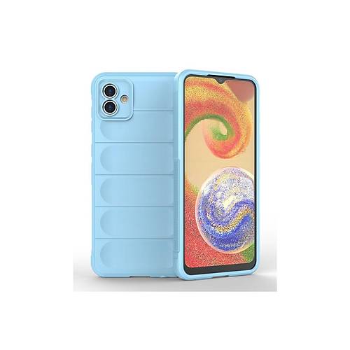 Galaxy A04E K�l�f Optimum Silikon - Sky Blue