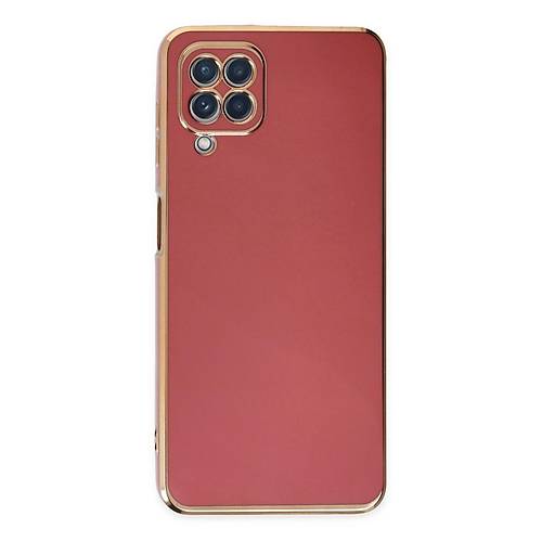 Galaxy A22 K�l�f Volet Silikon - K�rm�z�