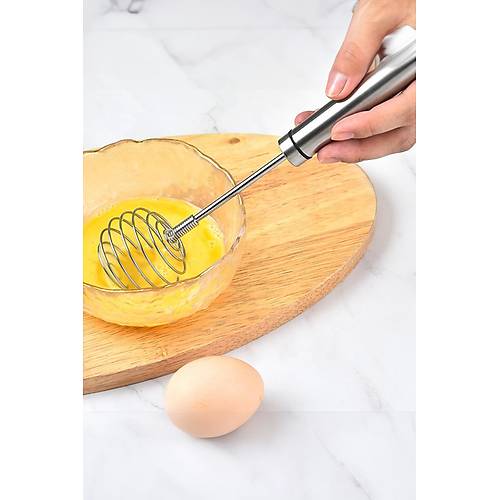 Paslanmaz �elik Yayl� Yumurta ��rp�c� 22 cm