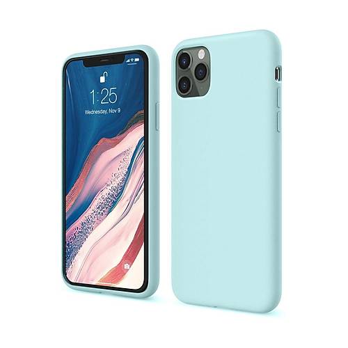 iPhone 11 Pro K�l�f First Silikon - Turkuaz