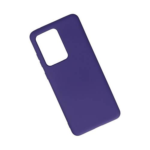 Galaxy S20 Ultra K�l�f Nano i�i Kadife Silikon - Mor