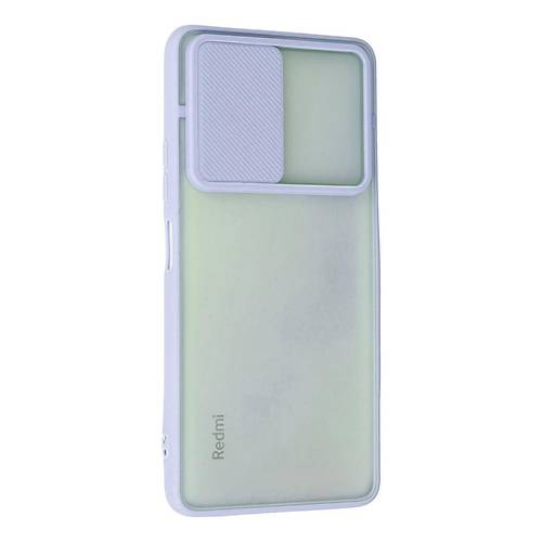 Redmi Note 10 Pro K�l�f Palm Buzlu Kamera S�rg�l� Silikon - Lila