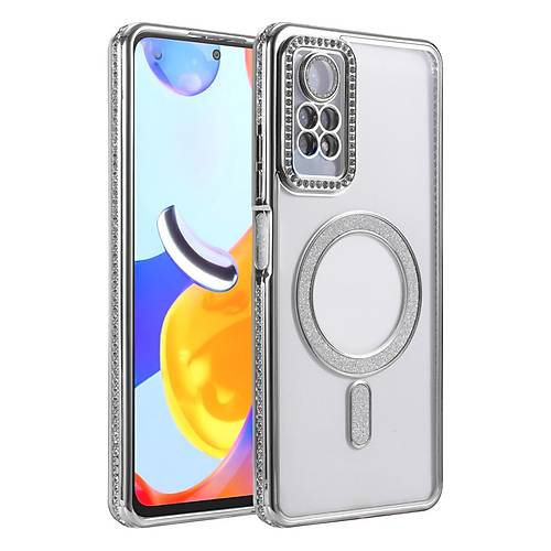 Redmi Note 12 Pro 4G Joke Simli Magneticsafe K�l�f - G�m��