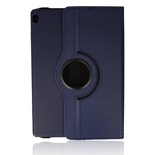 M10 X505F K�l�f 360 Tablet Deri K�l�f - Lacivert