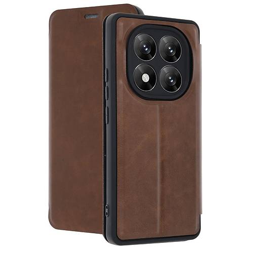 Redmi Note 14 Pro 5G K�l�f Flip Cover - Taba