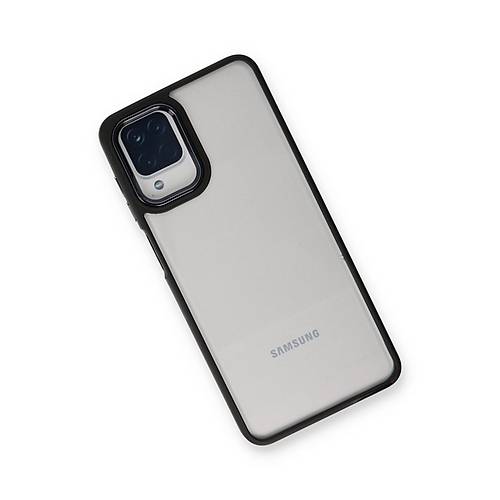 Galaxy A22 K�l�f Dora Kapak - Siyah