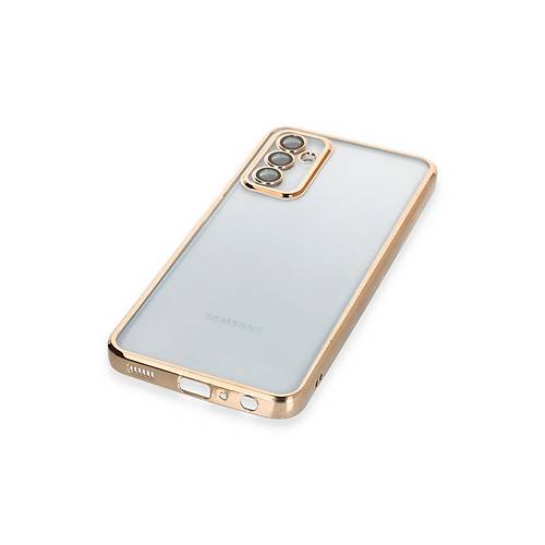Galaxy M23 K�l�f Razer Lensli Silikon - Gold