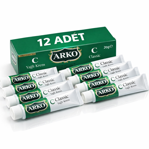 Ya�l� Krem Klasik Bak�m Kremi 12 ADET