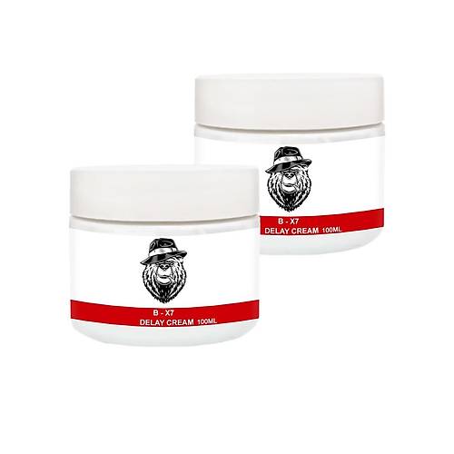 B-X7 Cream 100 ml 2 Adet Erkekler ��in Zaman Stop Kremi 7x Effect