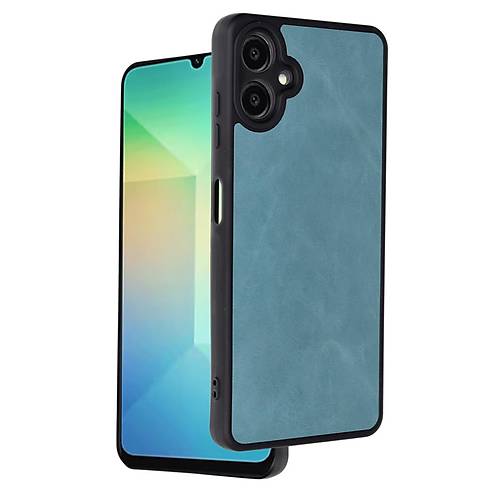 Galaxy A06 K�l�f Aras Deri Kapak - A��k Ye�il