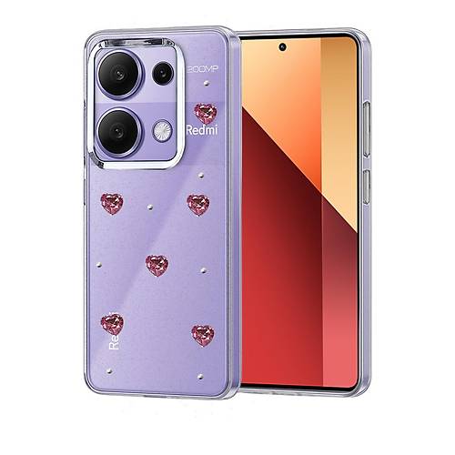 Redmi Note 13 Pro 4G Fiyonk Desenli Kapak - Desen 7