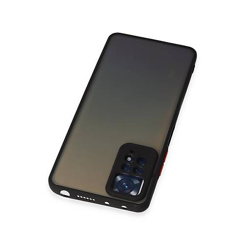 Redmi Note 12 Pro 4G K�l�f Montreal Silikon Kapak - Siyah