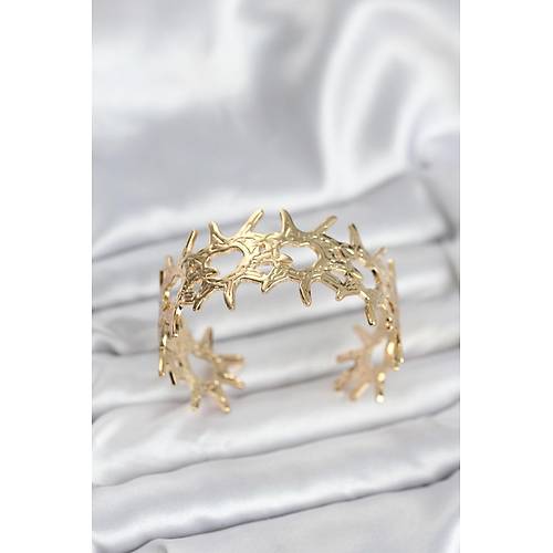 Pirin� Gold Renk Vintage Kad�n Bileklik