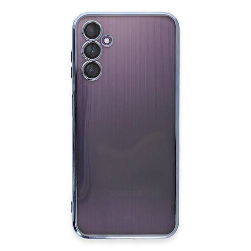 Galaxy A14 4G K�l�f Razer Lensli Silikon - A��k Mavi