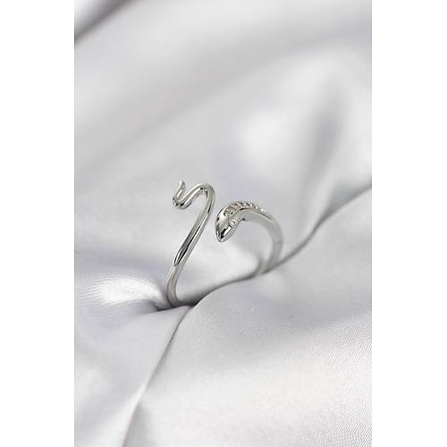 G�m�� Renk Y�lan Model Zirkon Ta�l� Kad�n Y�z�k