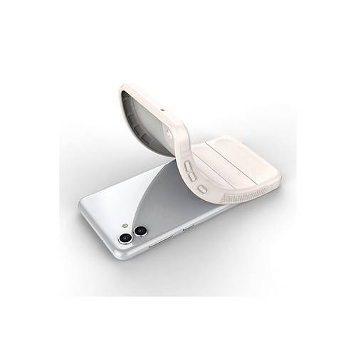 Galaxy A04E K�l�f Optimum Silikon - Krem