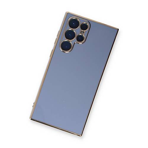 Galaxy S22 Ultra K�l�f Volet Silikon - Mavi
