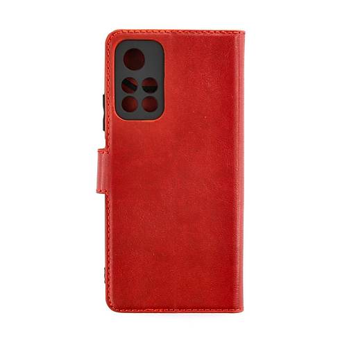 Redmi Note 11T K�l�f Trend S Plus Kapakl� K�l�f - K�rm�z�
