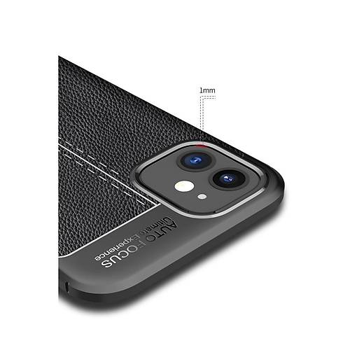 iPhone 12 Mini K�l�f Auto Focus Kapak - K�rm�z�