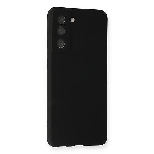 Galaxy S22 Plus K�l�f First Silikon - Siyah