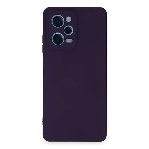 Redmi Note 12 Pro 5G K�l�f Nano i�i Kadife Silikon - Mor