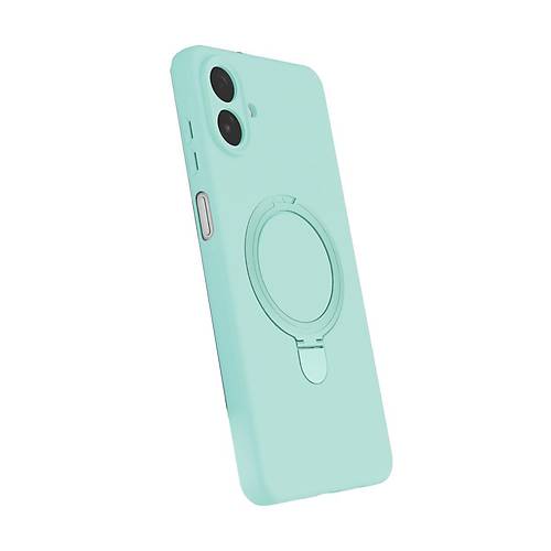 Galaxy A07 4G Regal Magsafe Standl� Kapak - Su Ye�ili